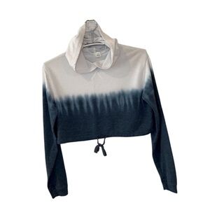 GARAGE | Women’s NUE GARAGE Separated Tie Dye Crop Top Tie Bottom Sweatshirt XS